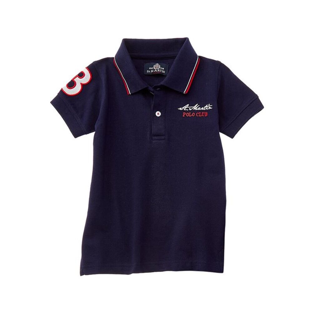 Polo Club St. Martin Boys  2Pc Polo Shirt & Short Set, Blue